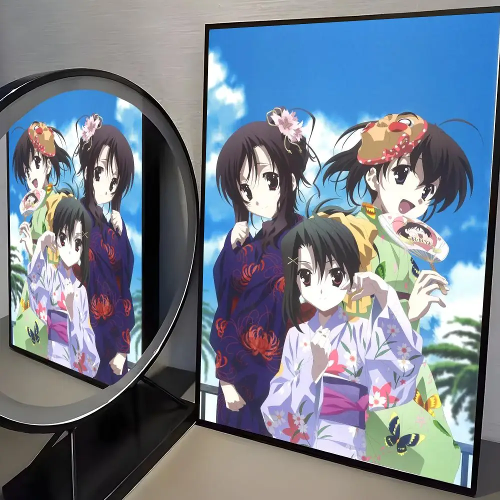 Anime School Days Poster HD, selbstklebende Wanddekoration für Zuhause, Büro, Wohnheim, Schlafzimmer und mehr, ideale Geschenkidee – Detail 10