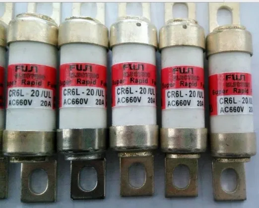 Fuji CR6L-20/UL 20A 660V / CR6L-30 CR6L-40 CR6L-45 CR6L-50 Fuses