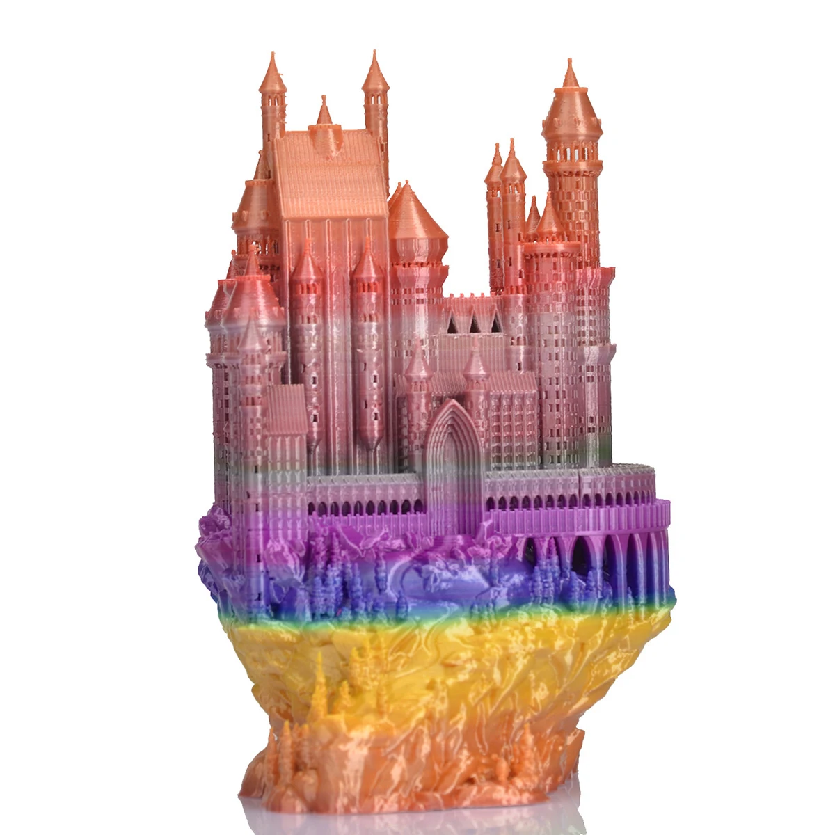 ERYONE Mini PLA Rainbow Filament 1KG 3D Printer Filament 1.75 mm 1KG For 3D Printer Rainbow Color Printing Fast Shipping