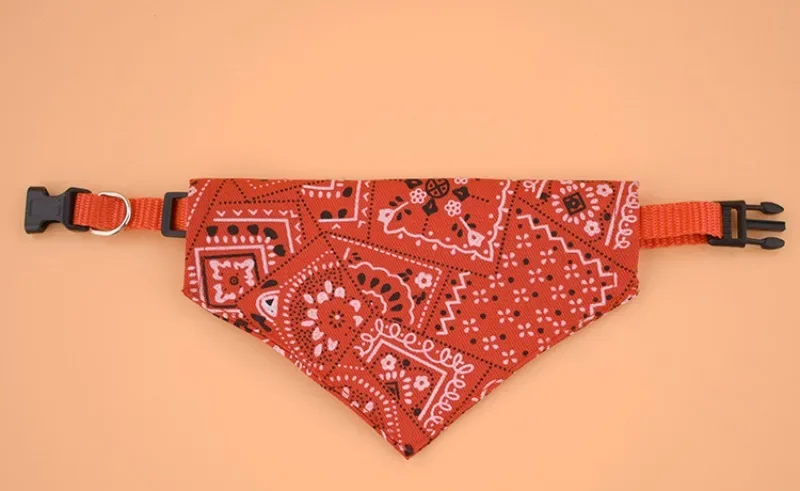 Bedrucktes Haustier-Dreiecksbandana, Verstellbarer Riemen, Hunde- und Katzen-Sabberlätzchen, Halstuch für Kätzchen und Welpen, Tägliche Bekleidung, Haustierzubehör – Detail 10