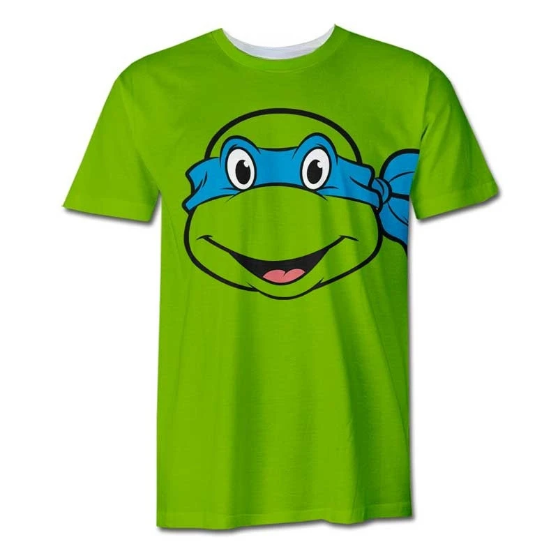 Summer Fashion Hot selling New Cartoon Anime Ninja Turtles 3D Printed T-shirt for Men Summer Loose Half Sleeve Large Size