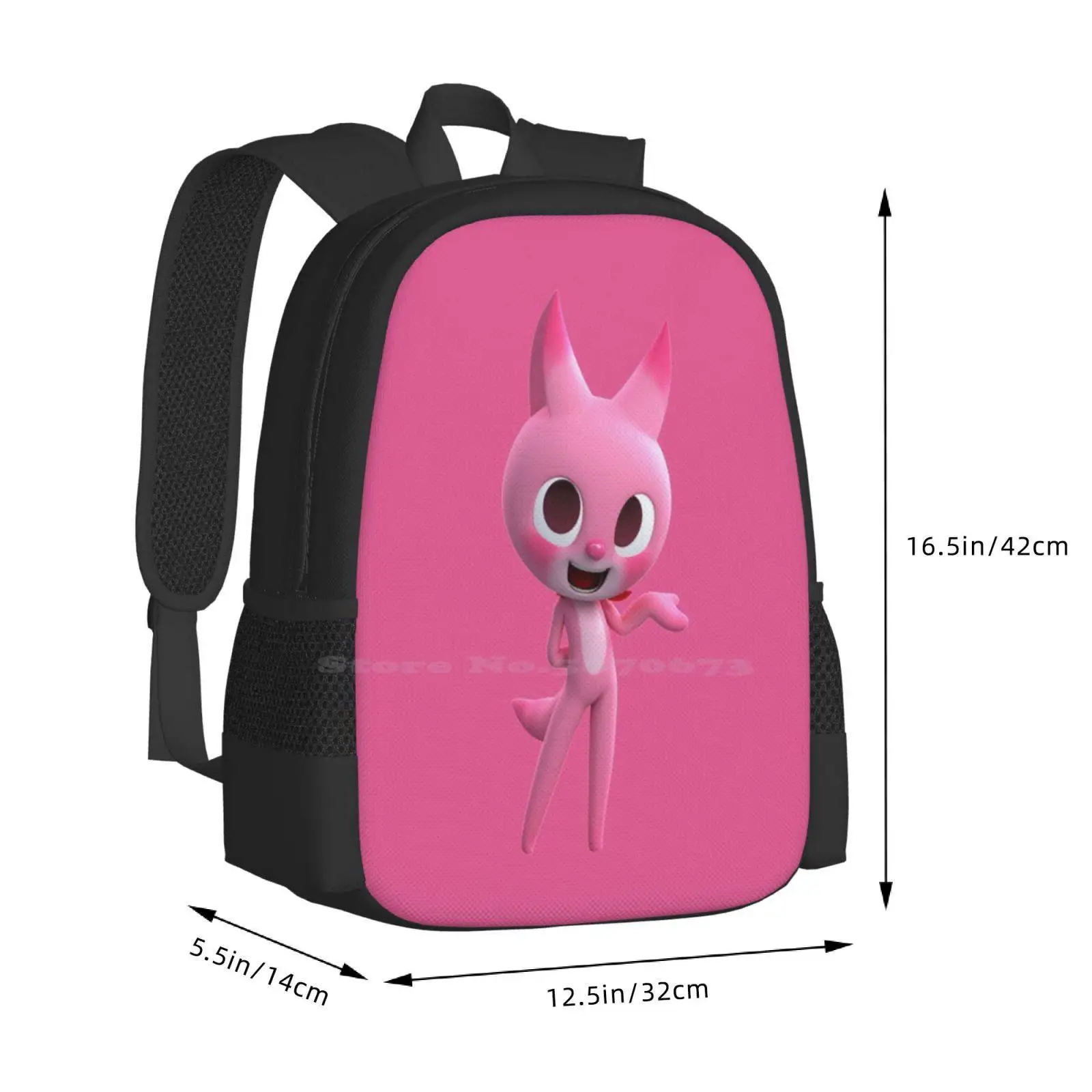 Mini Force : Lucy ( ??) Die Katze Muster Design Tasche Studenten Rucksack Kinder Miniforcex Super dino Netflix Volt Max Lucy Leo