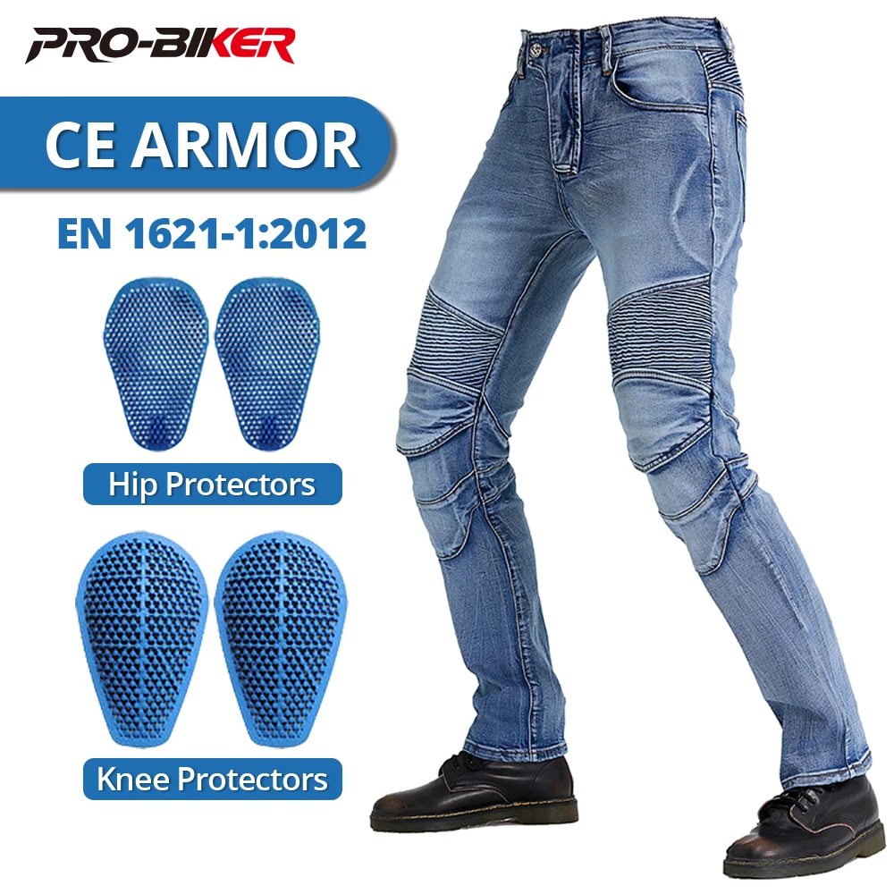 

Мужские мотоциклетные брюки Four Seasons, защитные от падений, ветрозащитные, для езды на мотоцикле, со встроенными защитными вставками CE.