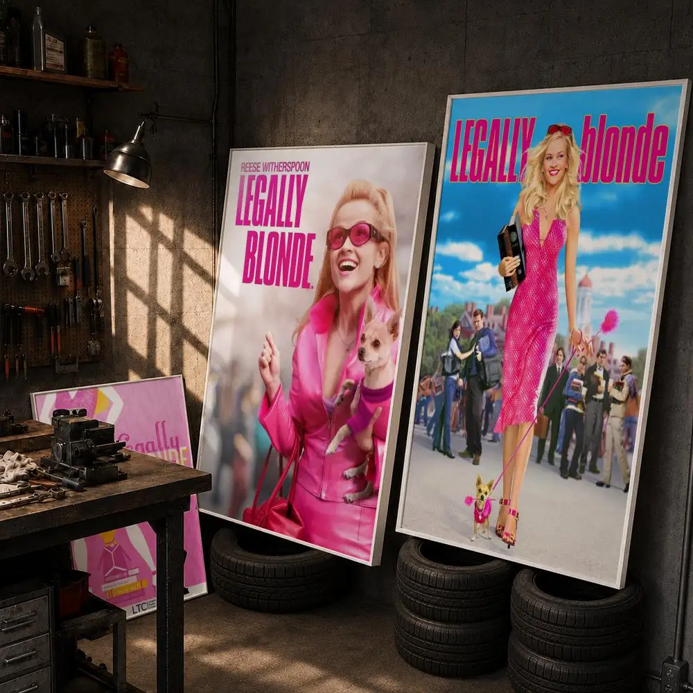 Movie L-Legally Blonde Poster HD Room Decor Home Decoration Interior Wall Art Printing Waterproof Garage Party BedRoom Gift