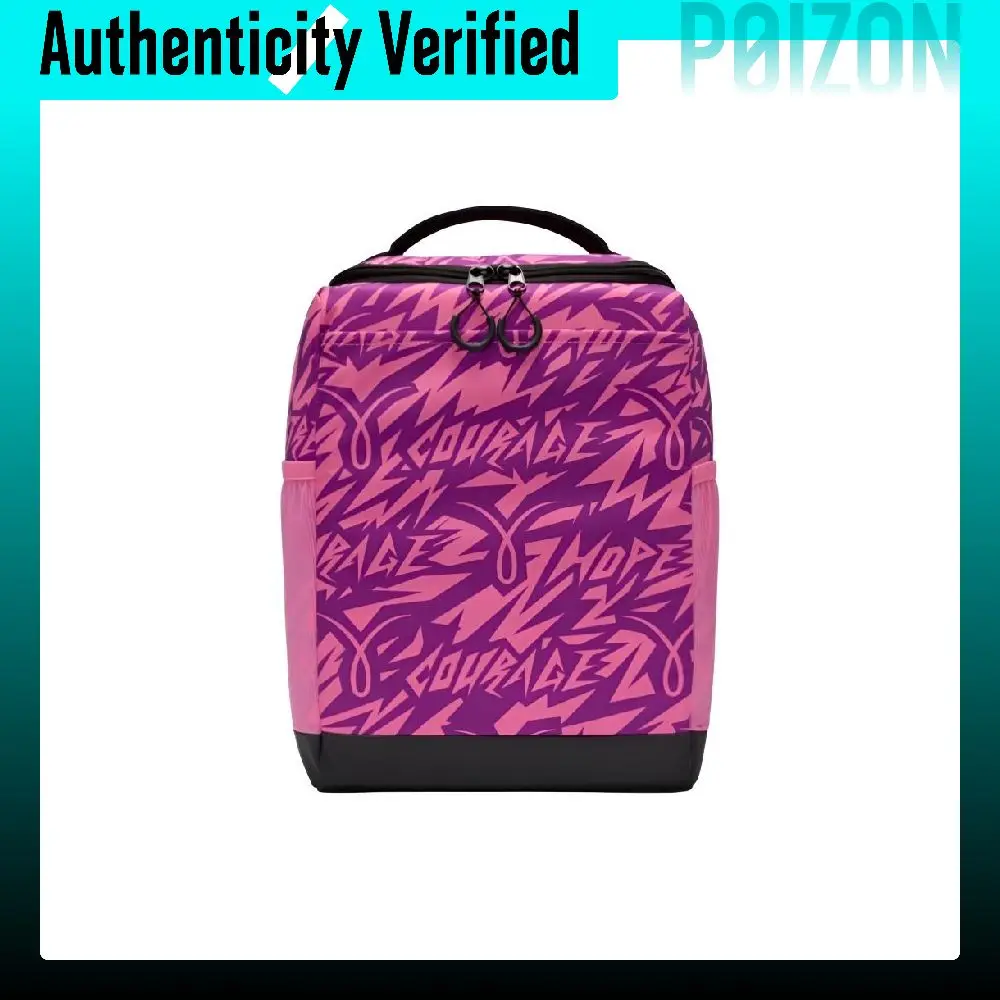 Mochilas de tela Nike, modelo unisex, en colores púrpura, rosa, rojo intenso y plateado metálico, IF2891.
