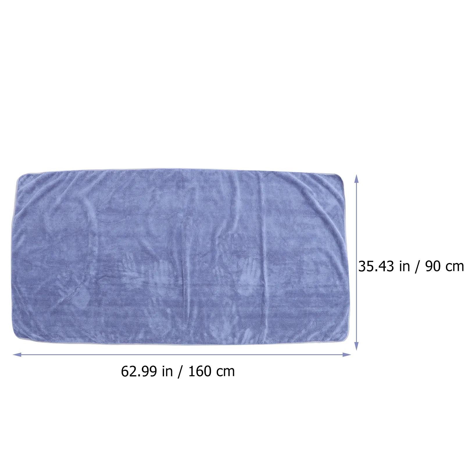 Extra Large Coral Fleece Bath Towel Skin-Friendly Super Absorbent Multi-Function Swimming Pool Towel for Home Hotel Travel