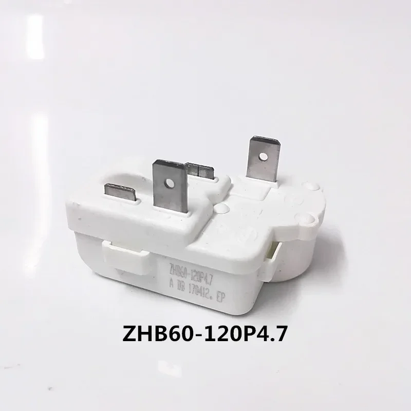 NEW Refrigerator Parts Compressor PTC Starter ZHB60-120P4.7 Overload Protection Relay ZHB69-120P15 ZHB45-120P15 ZHB40-105P15