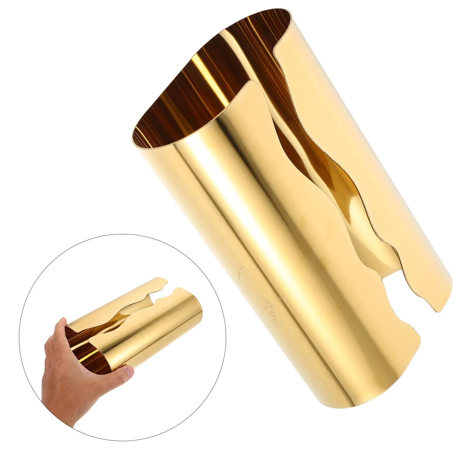 

Nordic Tissue Box Golden Stainless Steel Decorative Napkin Holder For Bathroom Bedroom Office Tabletop Living Room Modern Facial