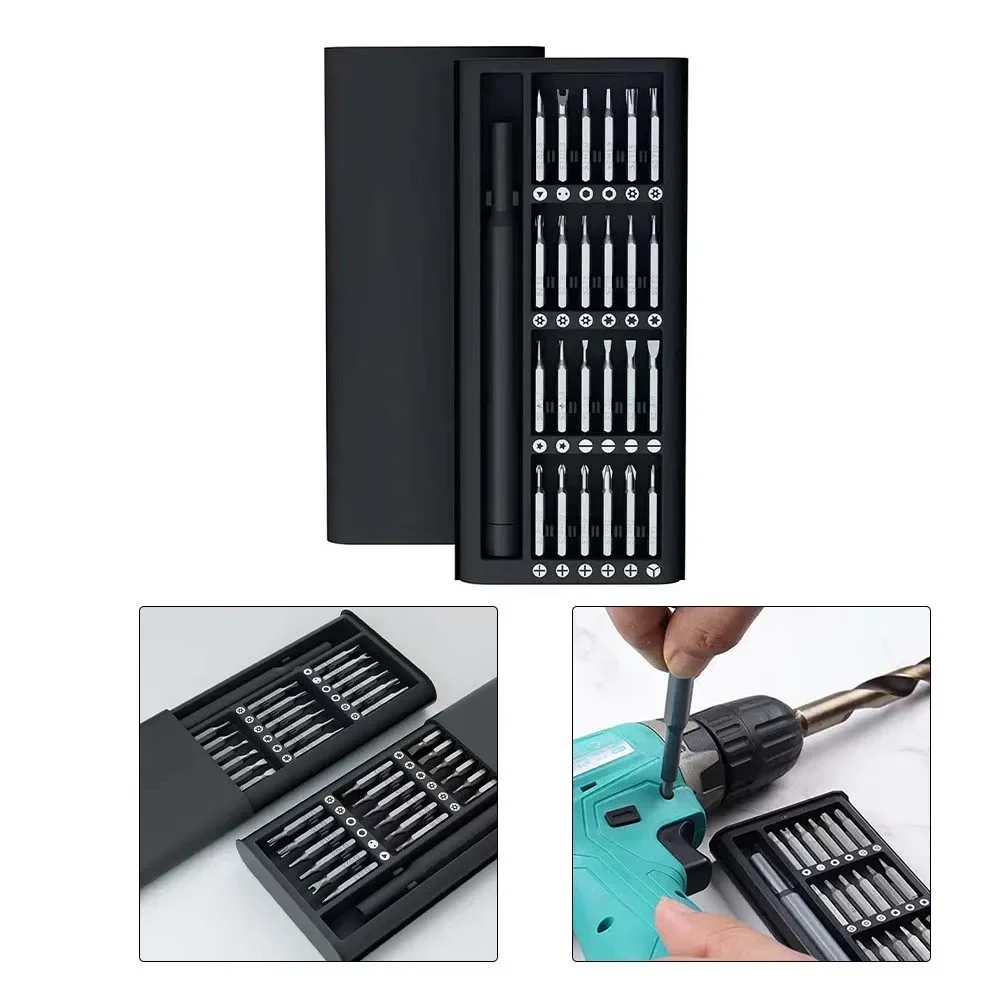 Magnetic Screwdriver Set 25 In 1 Kit Bits Precision Electronics Computer PC Phone Disassembly Multifunctional Maintenance Tool