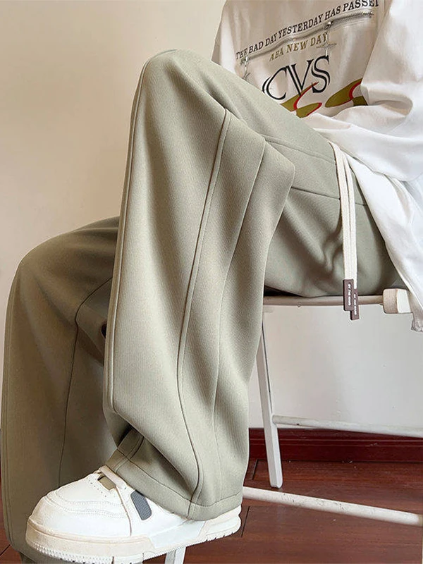 

Мужские зимние утепленные свободные брюки прямого кроя American High Street для повседневной носки, из полиэфирного волокна, молодежные, стильные