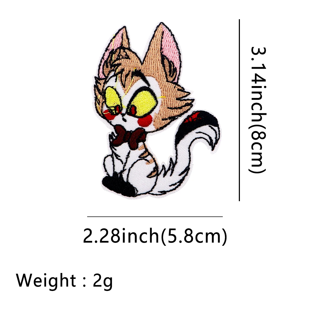 بقع شخصية حيوان ديي ، بقع زين ، ملصقا ، خياطة الملابس ، شارات سترة ، الحديد على تي شيروتي التبعي