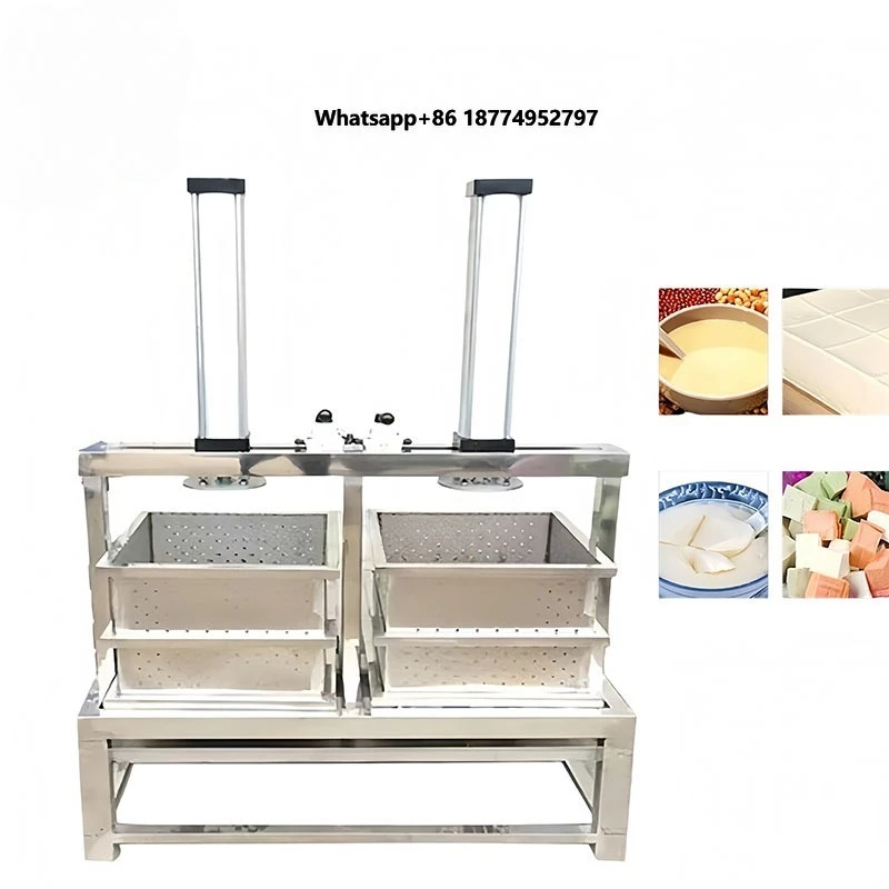 Custom Pneumatic Cheese Press Machine Dairy Processing Cheese Forming Equipment