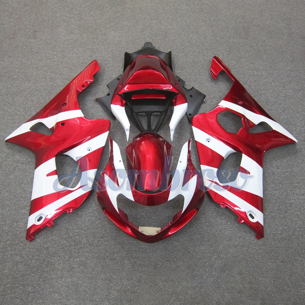 Complete Kuipset voor Suzuki GSXR 1000 2000 2001 2002 GSX-R1000 GSXR1000 00 01 02 K2 ABS Injectie Glanzend Zwart Carrosserie Set