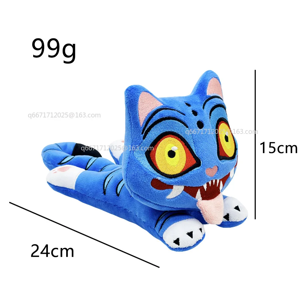 Porte-clés tigre en peluche démon Kpop Kawaii, accessoires de Cosplay de film chasseurs mignons, décoration suspendue pour enfant, ornements d'animaux