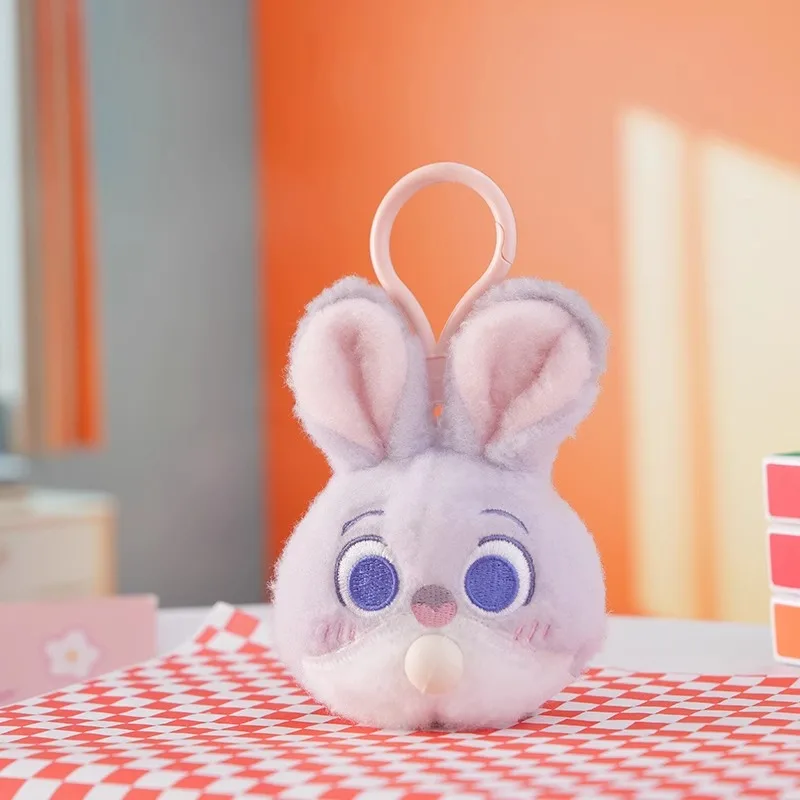Uroczy breloczek Disney Potdemiel Zootopia pluszowa lalka Judy Nick anime kreskówka pluszaki wypchane zabawki zawieszka do torby prezent dla pary