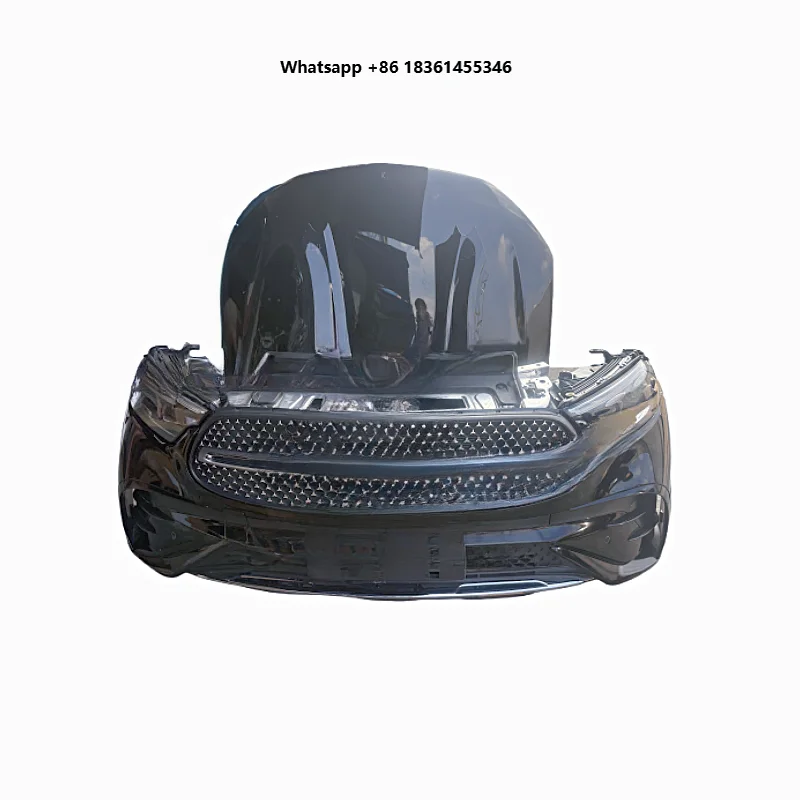 For GLC254 (2023-2025) Car Front Bumper Kit with Headlights, Engine Hood and Fender Kit Original Second-hand Quali