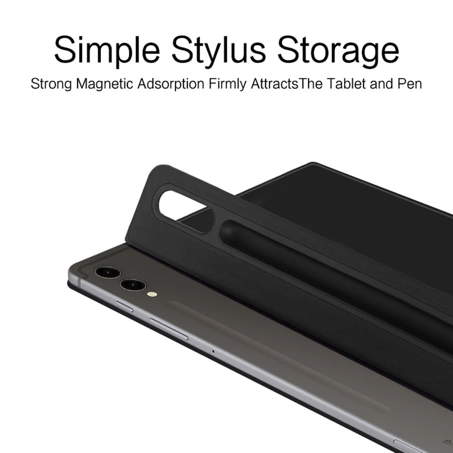 Magnetische Hülle für Samsung Galaxy Tab S9 S10 FE S7 S8 Plus S9FE S7FE S9+ S8+ S8 S9 S10 Ultra Talbet Stand Smart Shell Cover Cases – Detail 10