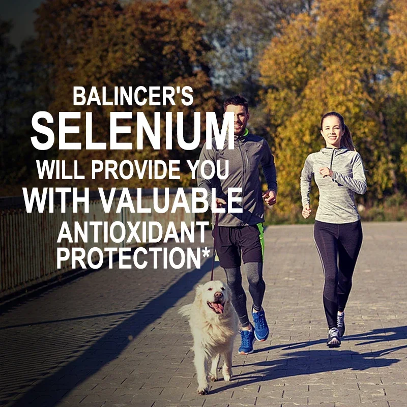 Balincer Organic Selenium Vitamins - Highly Absorbable Vitamin D for Heart, Bone & Immune Health - Non-GMO, 120 Capsules