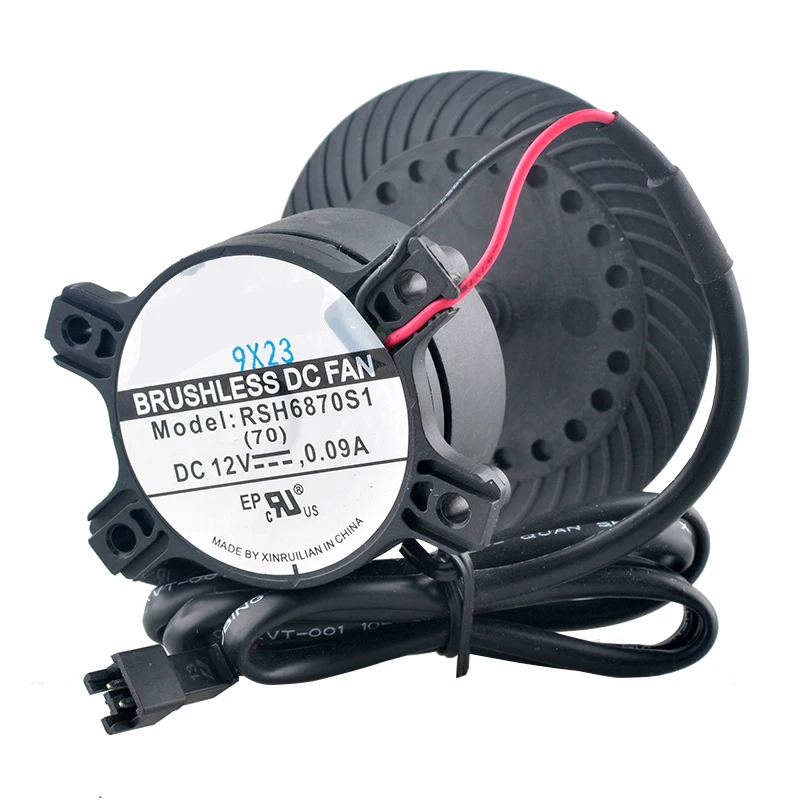 

RSH6870S1 DC12V 0.09A Centrifugal Blower Fan Type N Condenser Part No. ARC-WTMTO-010 Electronic Component