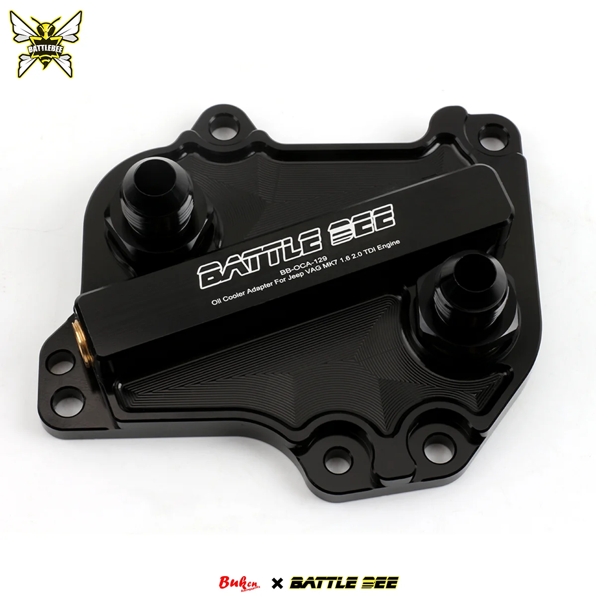 

Горячая новинка 2026: Комплект охладителя моторного масла (1 шт.) для VW MK7 EA288 1.6L и 2.0L TDI, алюминиевый сплав, BATTLEBEE BB-OCK-124