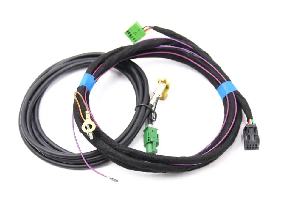 FOR Audi Q3 F3 A3 A4 A5 B9 8W Q5 Q7 FY Golf 7 - Audio CarPlay AMI USB Music Smartphone Interface AUX Plug Cable Harness