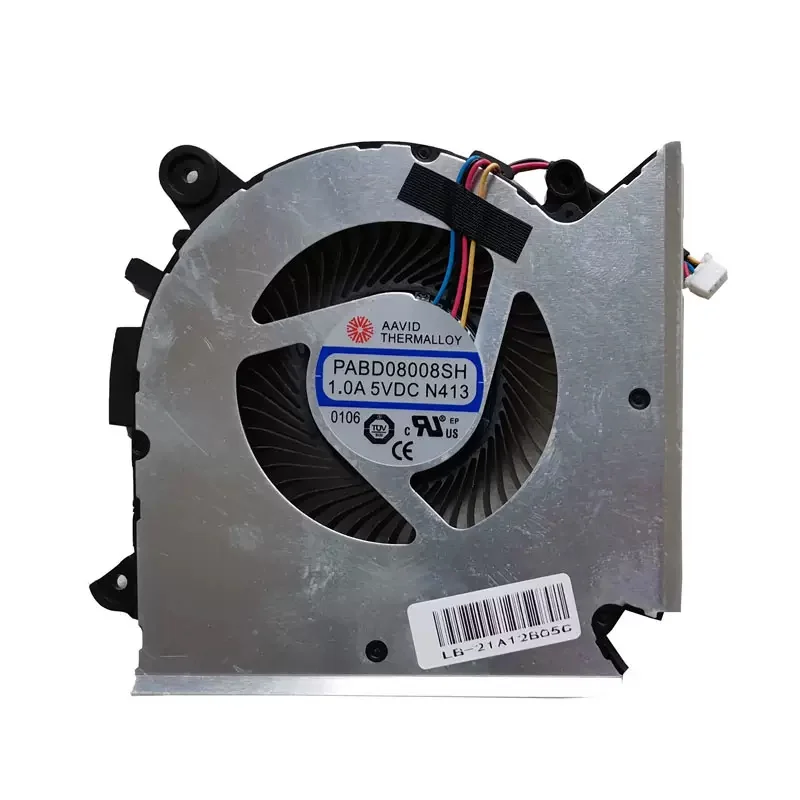 New Genuine Laptop Cooler CPU GPU Cooling Fan For MSI GF63 MS-16R1 16R2 16R3 16R4 16R5