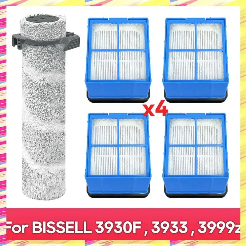 

ABJJ для BISSELL 3930F, 3933, 3999Z, 4017N, V2 Crosswave Omniforce Edge, роликовая щетка для влажной и сухой очистки, аксессуары для фильтров, детали
