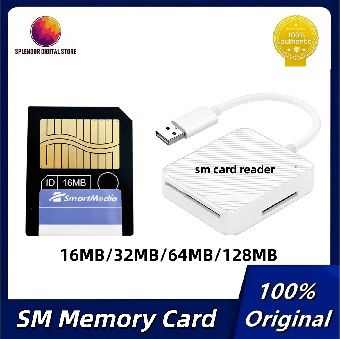 

Высокое качество!! Карта SM 16mb-128mb SM-карта SmartMedia с устройством чтения карт SM для старой цифровой камеры