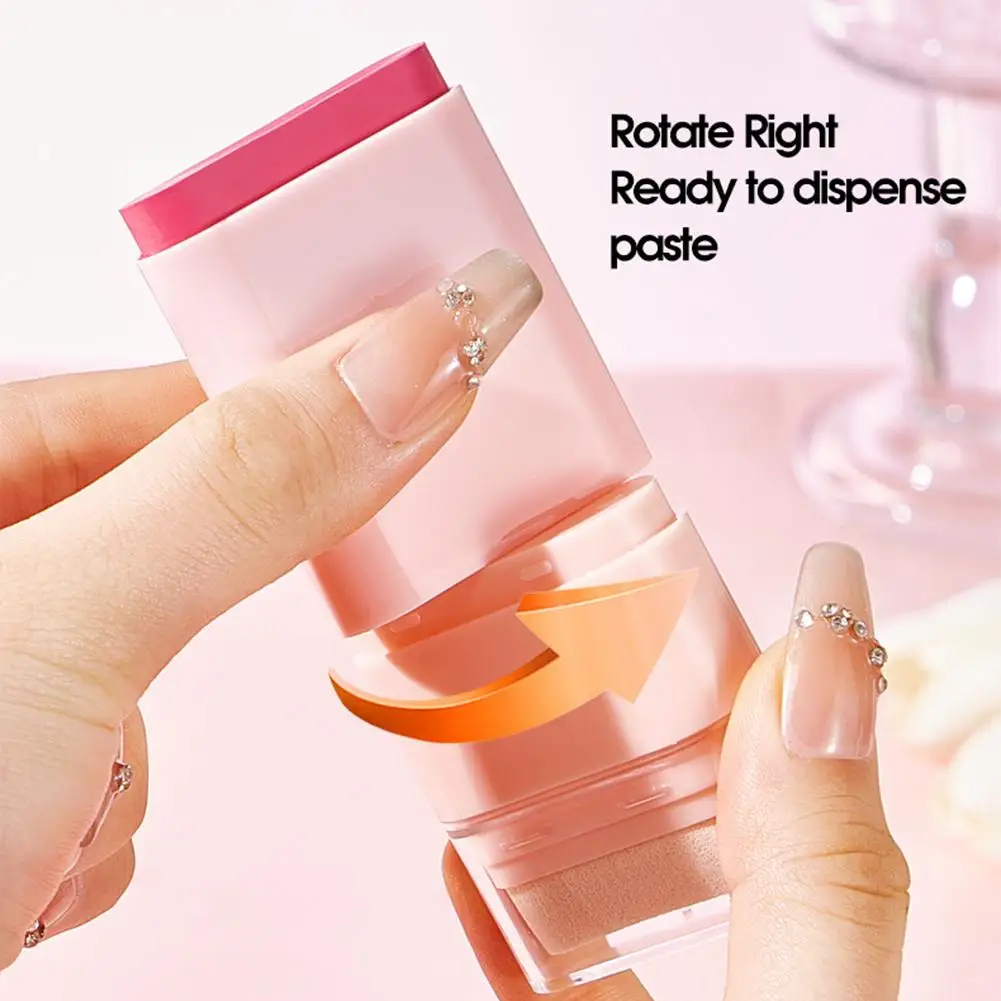 Bâtonnets de Blush polyvalents, couleur chair naturelle, mat, imperméable, hautement pigmenté, éclaircit le teint de la peau, pour les lèvres, les yeux et les joues