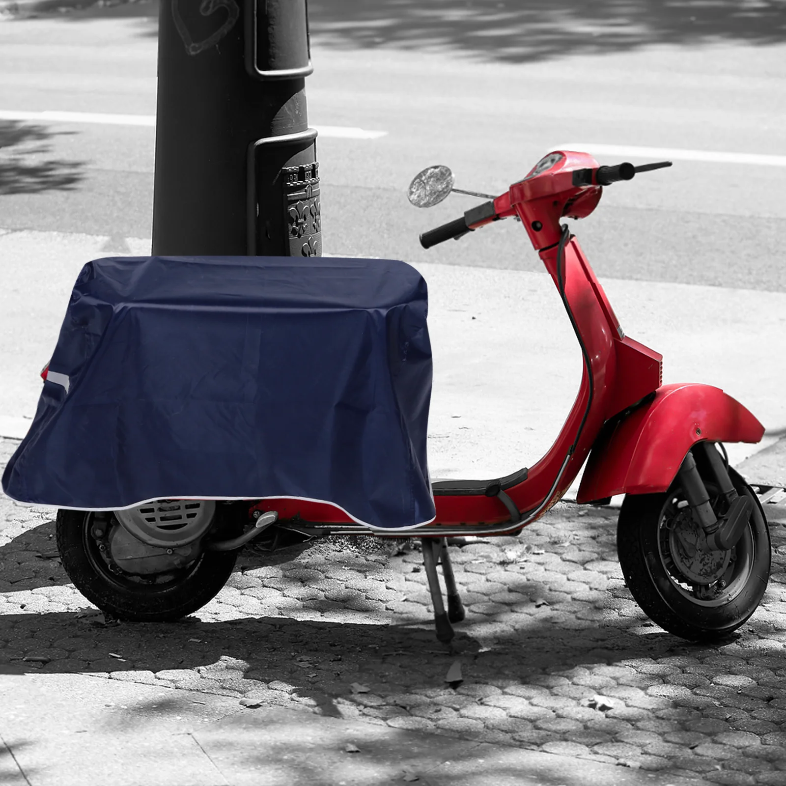 

Waterproof Scooter Cover Heavy Duty Oxford Cloth For Electric Vehicle Rear Seat Protection Outdoor Rain Guard Mobility Scooter