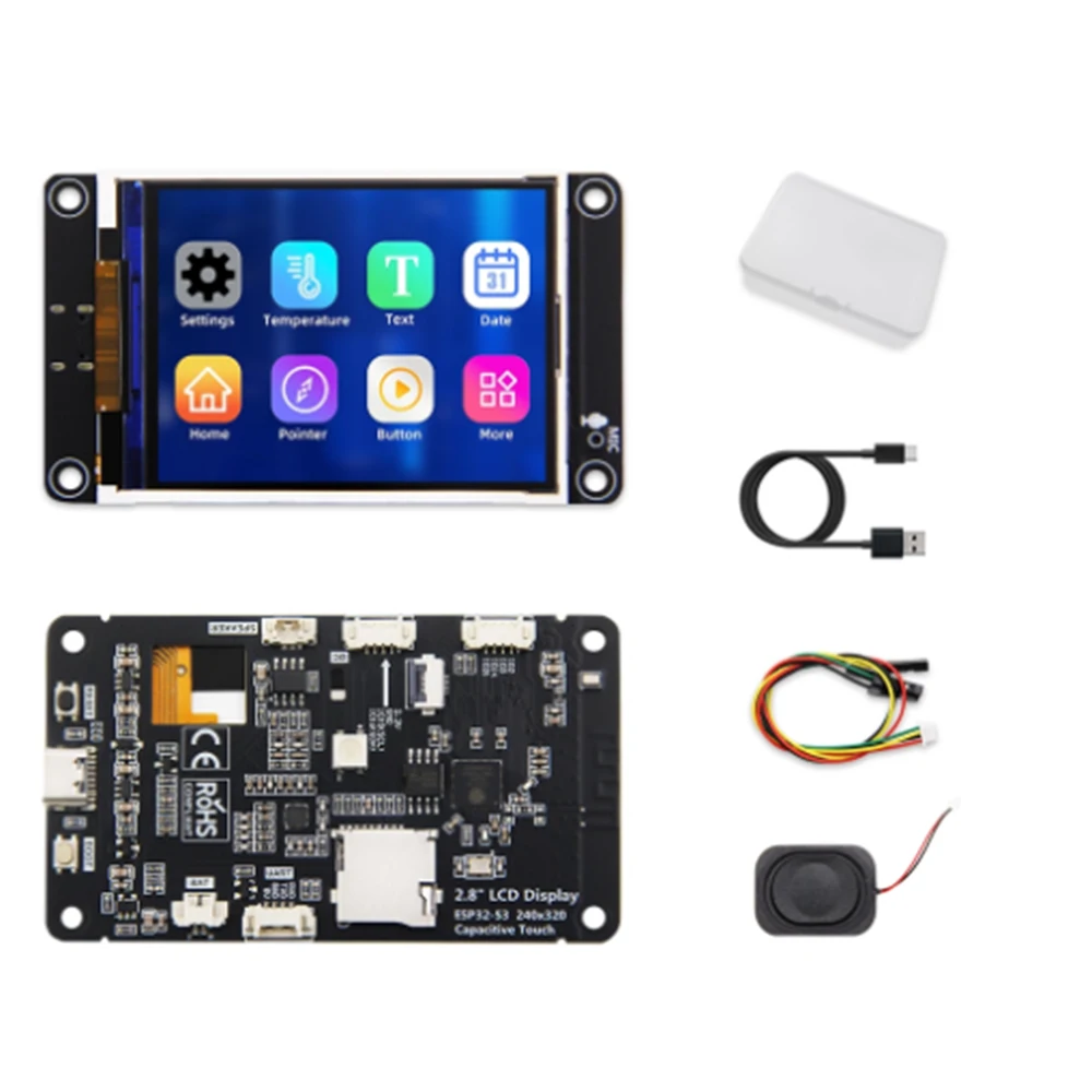 Scheda di sviluppo ESP32-S3 da 2,8 pollici WiFi Bluetooth schermo di visualizzazione intelligente modulo TFT touch screen supporta Xiaozhi