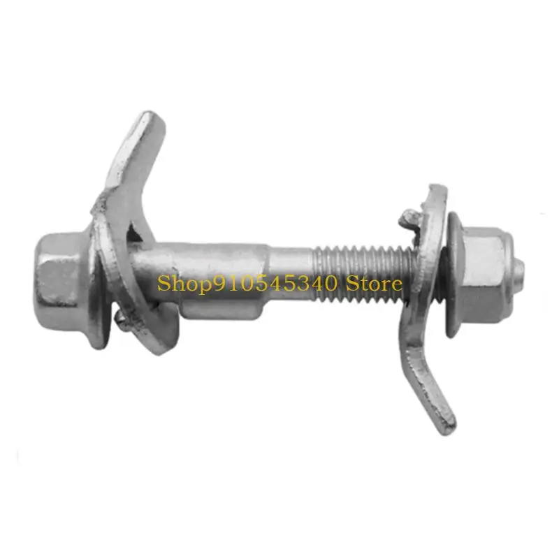 U2JA 2-Pack Alignment Adjustment Bolts with Steel Construction and Eccentric Plates for Setting and Retaining Wheel Position