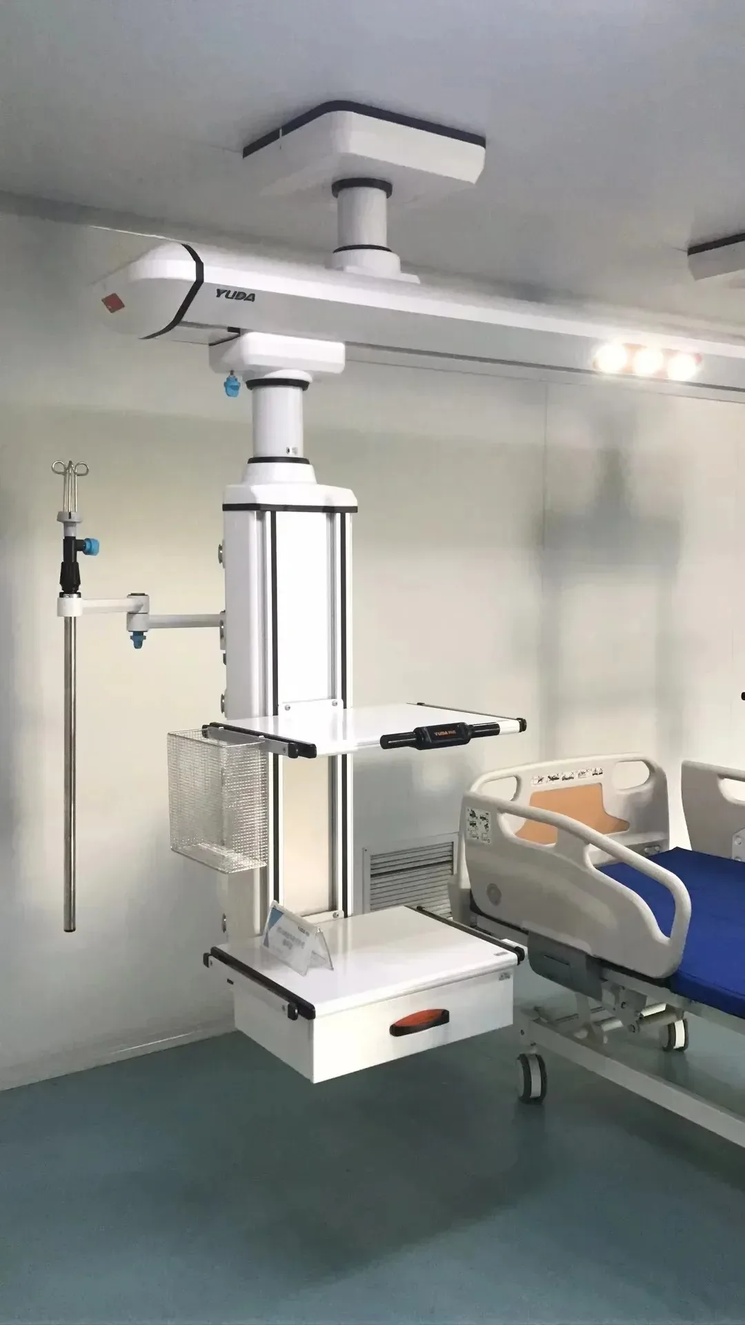 Steel Ceiling Mounted Medical    Pendant Bridge Ceiling OT Medical Pendant