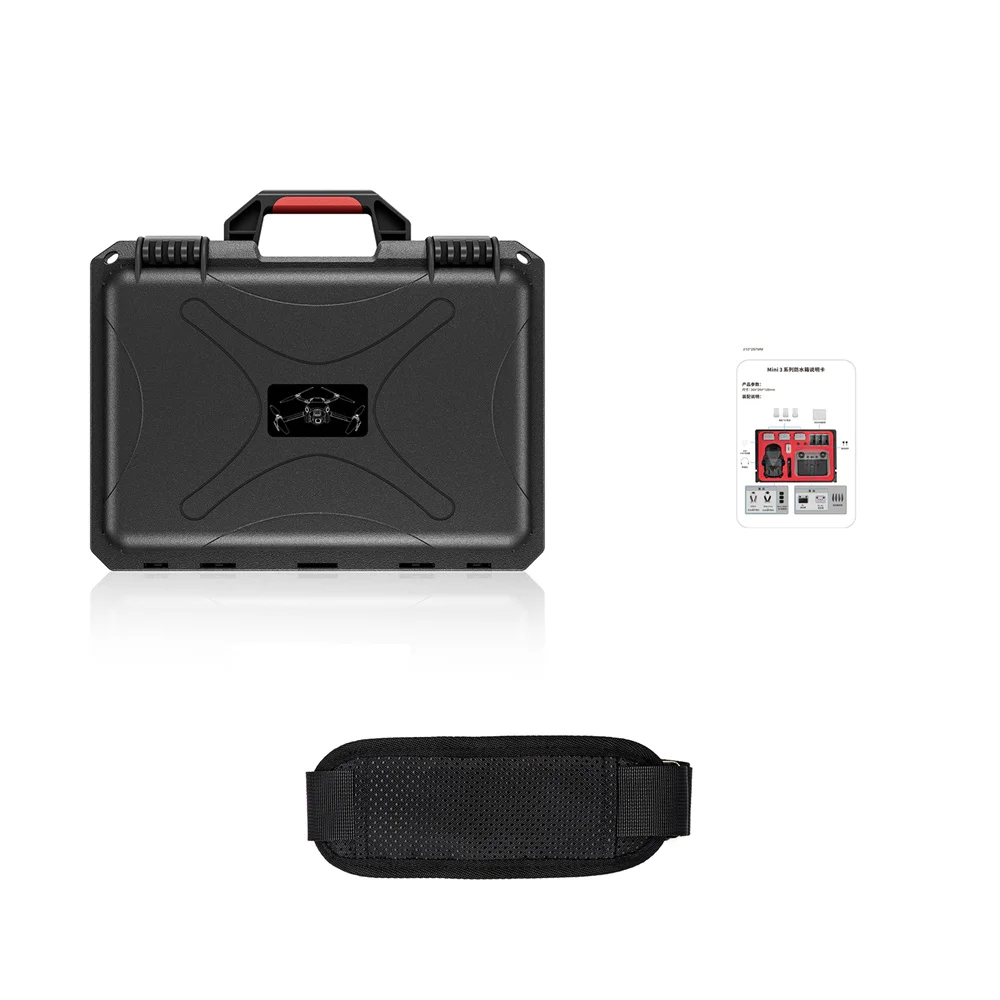 Imagem -05 - Impermeável Hard Shell Case Protetor Acessórios Drone Bolsa de Armazenamento Mala de Viagem para Dji Mini Pro Mala