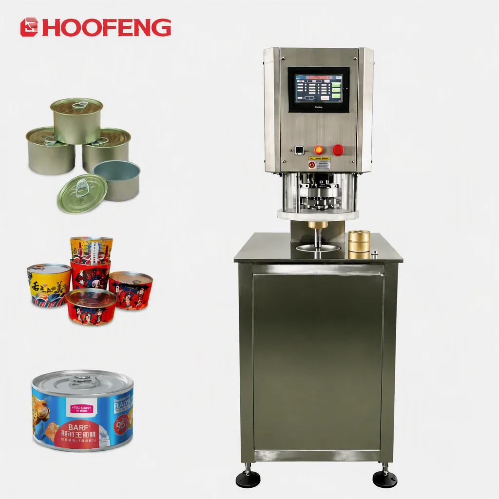 Commercial Electric Semi-automatic High-Accuracy Vacuum-sealing Beverage Cans Paper Cans Metal Cans Filling Sealing Machine