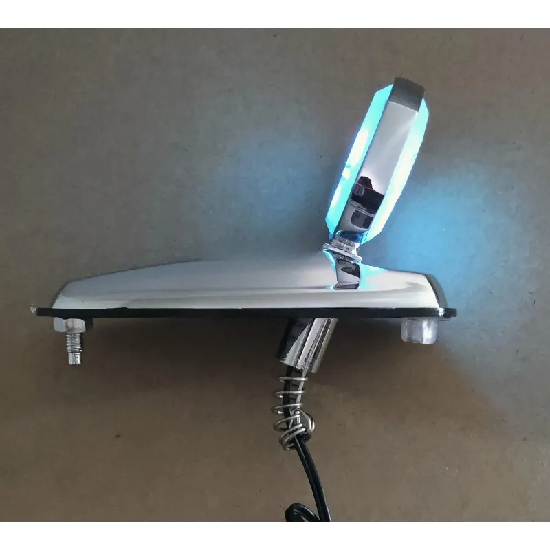 Toura Y60 LED Light Hood Badge Metal Car Front Emblem Logo Lights for Nissan Y60