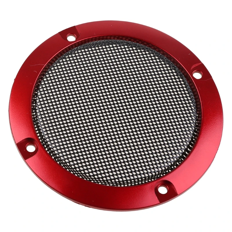 Auto Lautsprecher Grille Mesh Abdeckung Grill Abdeckung Schutz Protector Auto Audio Subwoofer Ersatz Mesh Net Lautsprecher Zubehör – Detail 4