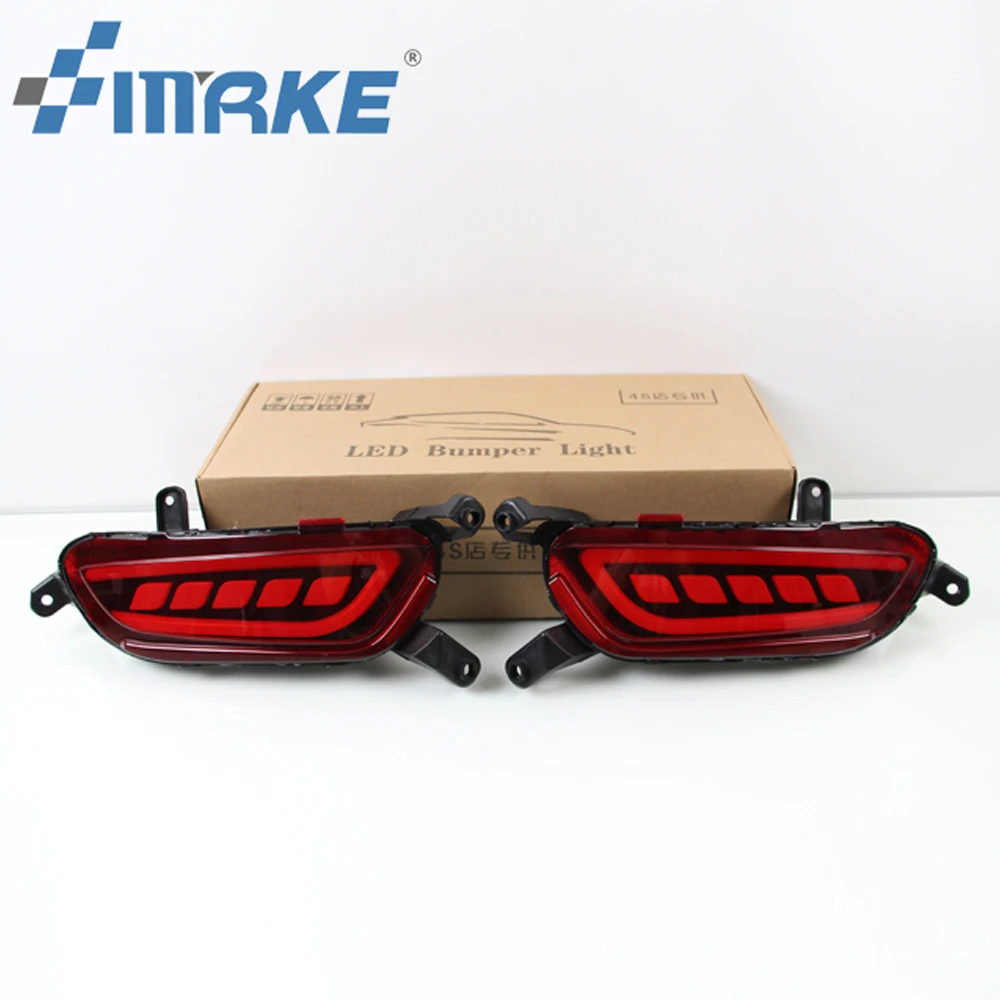 2PCS LED Rear Bumper Light For Mazda CX-3 CX3 2015 2016-2020 Reflector Tail Brake Stop Lamp Turn Signal Light Car Accessories - Image 3