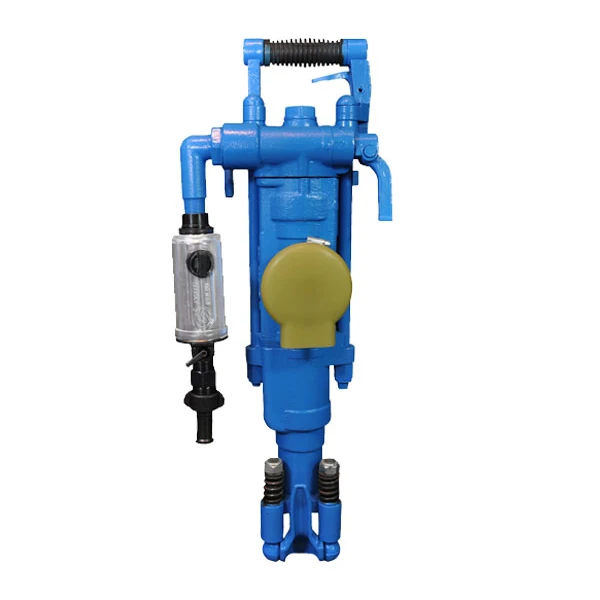 27 Rock drills Pneumatic push-leg drilling rigs for underground mining and quarrying