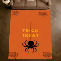 Fun Halloween-Themed 2D Carpet with Velvet Spider Web Pattern, Suitable for Living Room and Bedroom, Creates a Festive Halloween Atmosphere 5