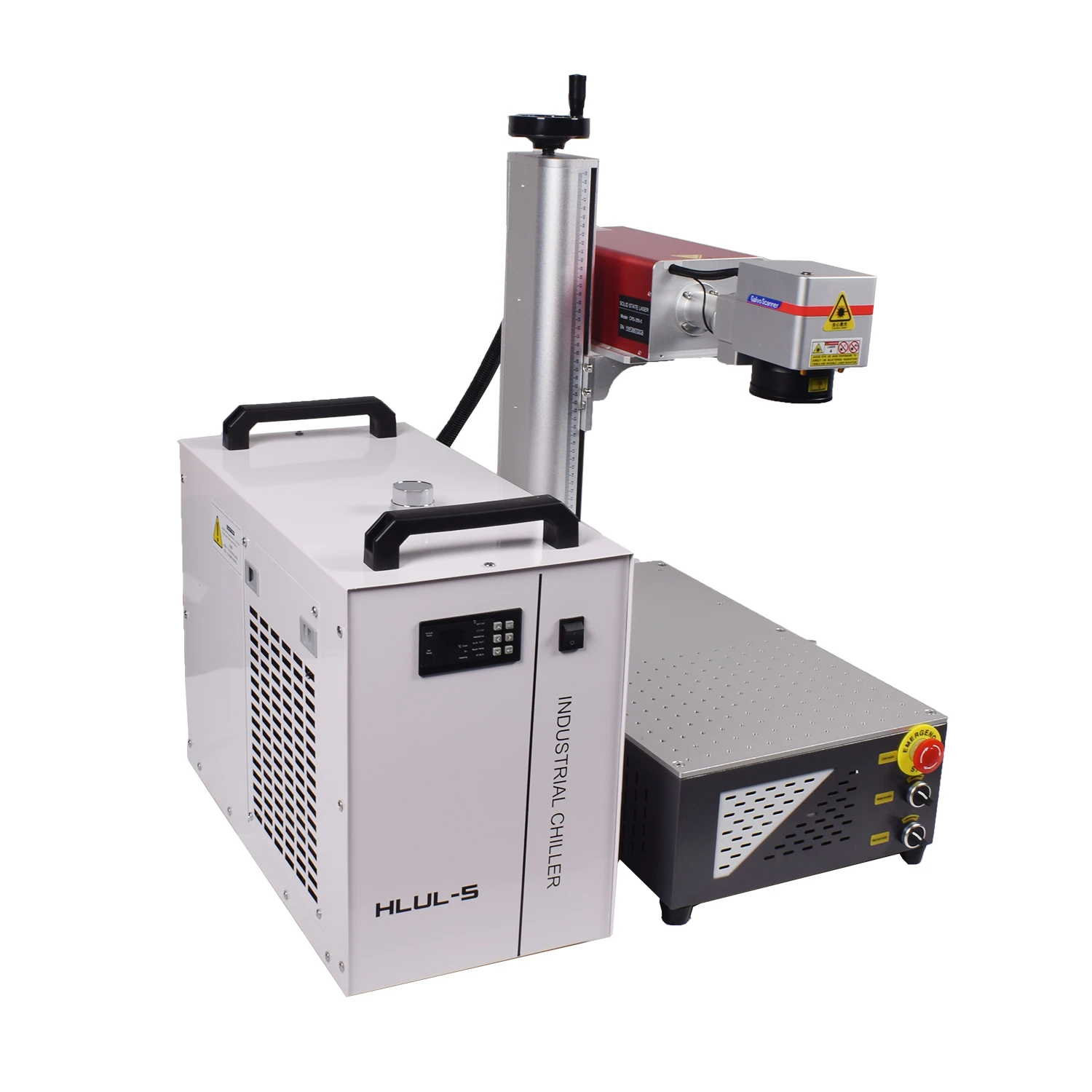 5W UV Laser Marking Machine for Glass Crystal Metal Plastic Wood 3W UV Laser Engraving Machine with Rotary Axis Laser Engraver