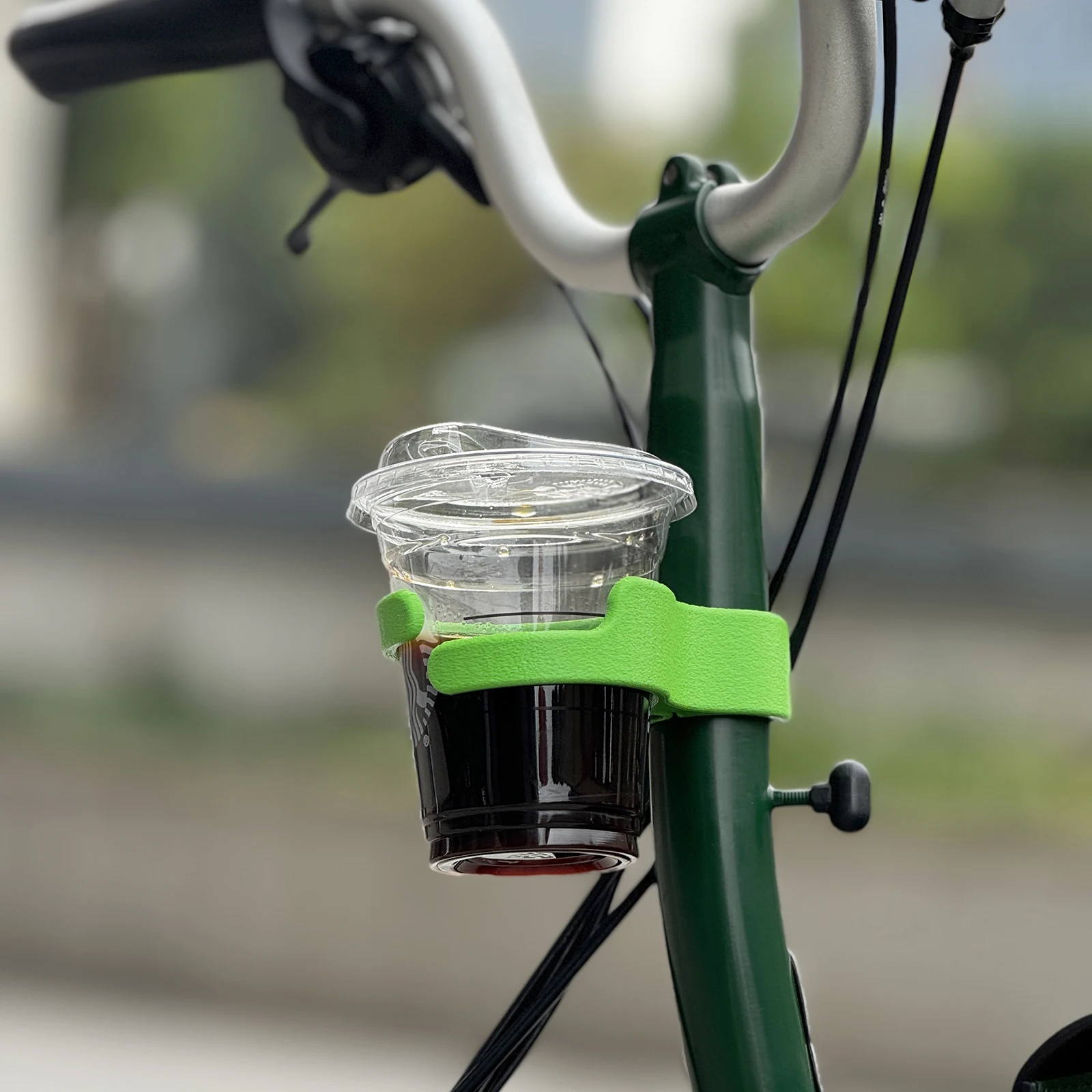 Easy Water and Coffee Cup Holder Clamp Suitable for Brompton Bicycle TOP Quality Folding Bicycle Summer Hydration Accessories