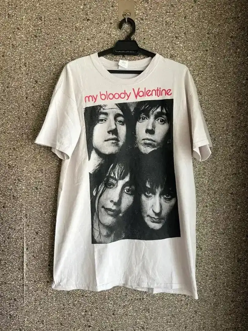 Vintage My bloody valentine T shirt Tour 1991 classic rock vibe gift for fan