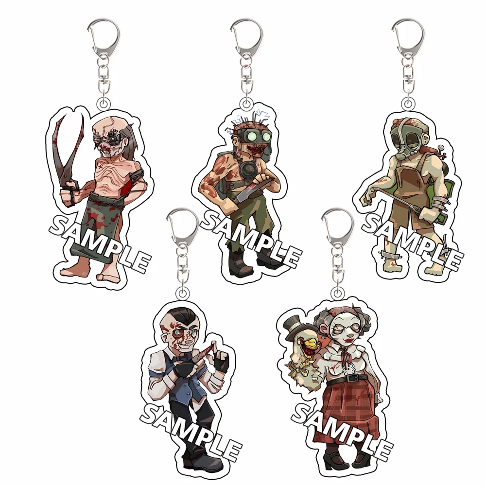 Llavero de acrílico de Outlast, Hunter, Pusher, Eddie, Gooseberry, Richard, accesorio de juego, colgante para mochila, regalo exquisito para festivales