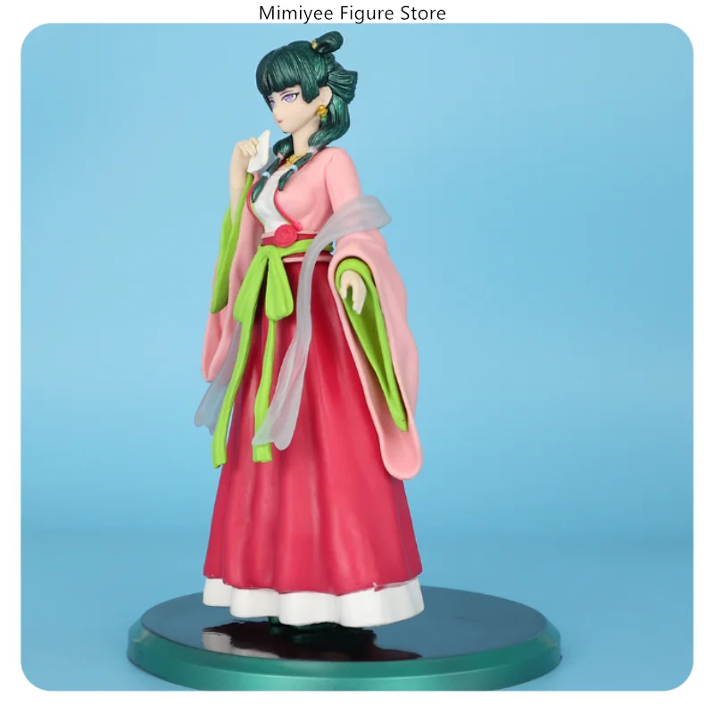18,5 CM Figurka Anime Apothecary Diaries Maomao, stojąca, dekoracja na biurko, statuetka kolekcjonerska, ozdoba, zabawka, prezent