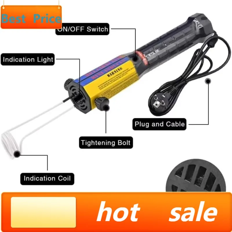 

hot-sellingMagnetic Induction Heater Kit, 1000W 110V Induction Heater Bolt Removal 3 Coils, Hand Held Induction Bolt Removal Too