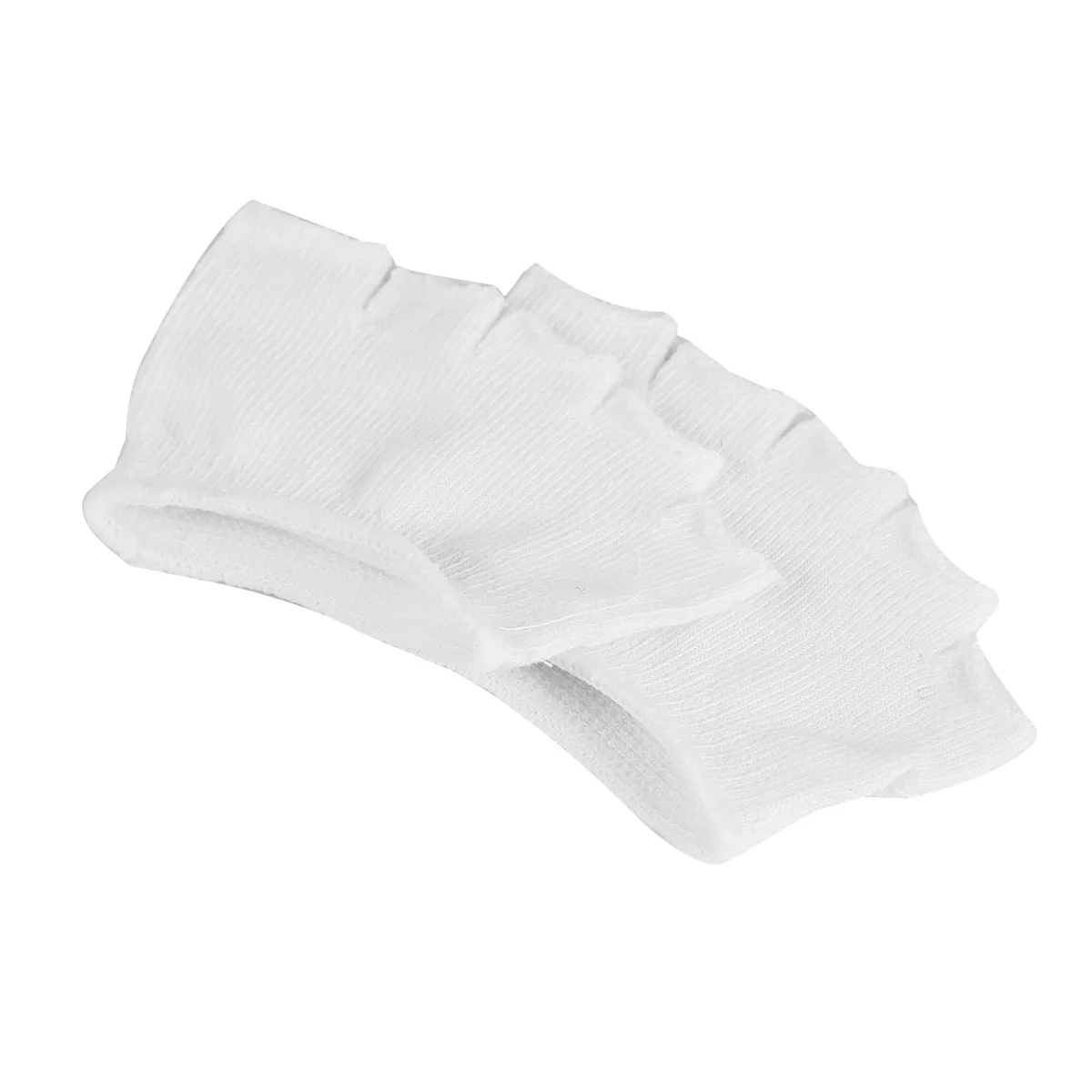 

Open White No Show No Show Peep Toe Yoga Toe Socks Socks Fitness PeepToe Health Care