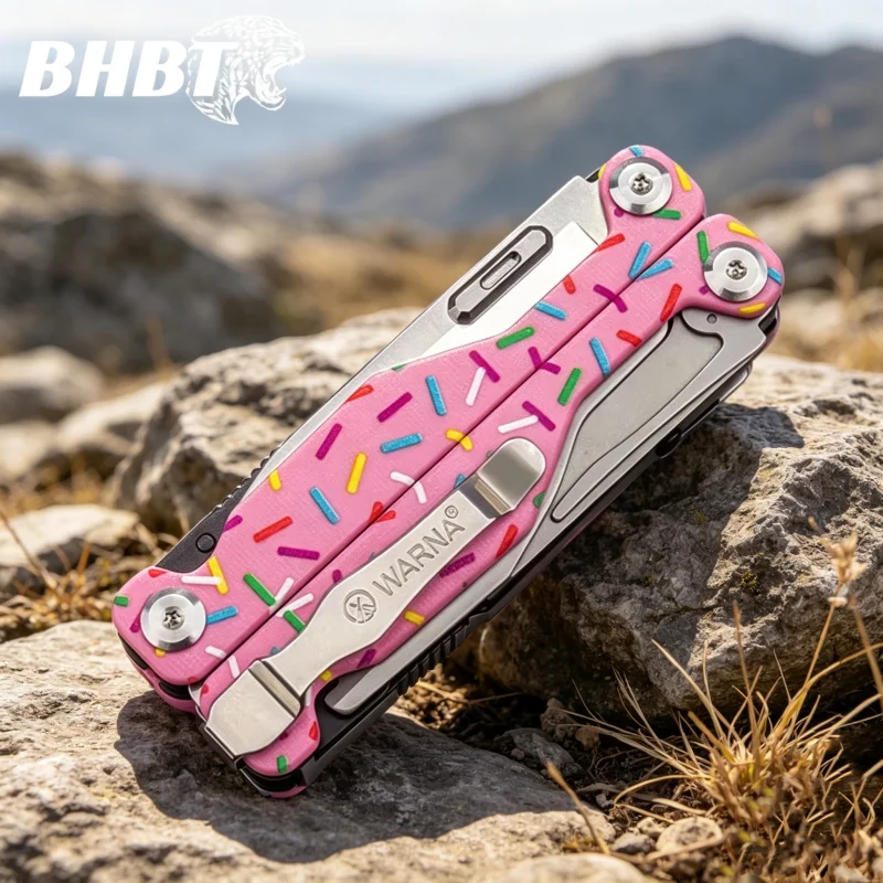 BHBT Folding Multitool Pliers Multi-functional Combination Tool Pliers Folding Scissors EDC Outdoor Equipment Swiss