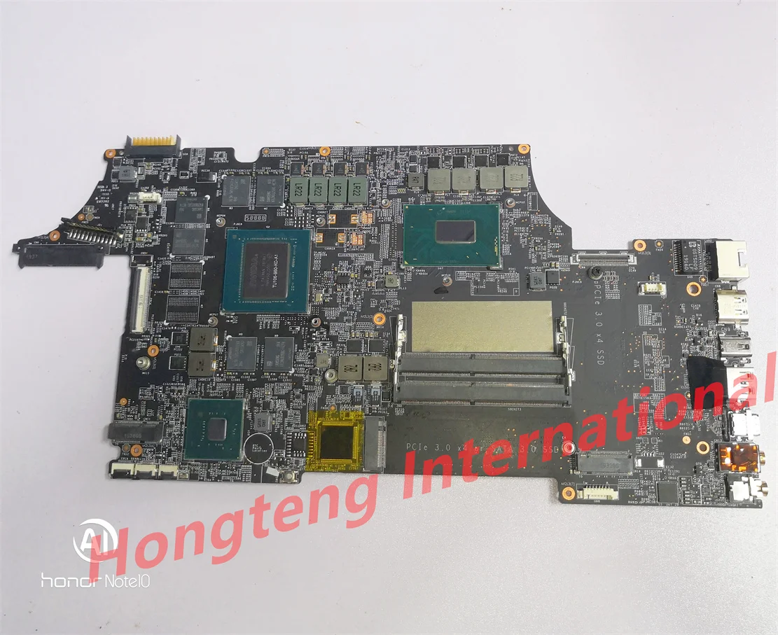 ms-16p71 ver 1.0 Laptop Motherboard For MSI ms-16p7 we75 we65 we73 we63 mainboard with i7-9750h and tu106-950-kc-a1 100% Perfect