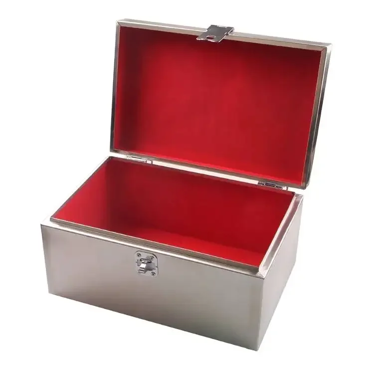 Stainless steel deposit box, storage tank, password box for storing change, coin box with lock, storage box, anti drop